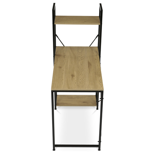 Pracovní stůl 100x48cm, mdf, dub, GD-512 OAK