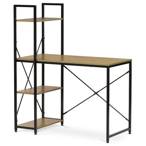 Pracovní stůl 100x48cm, mdf, dub, GD-512 OAK