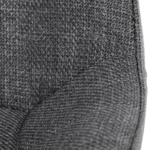 Jídelní židle, šedá, látka, HC-465 GREY2