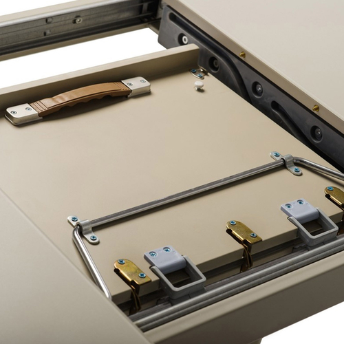 Jídelní stůl rozkládací 110-150x75 cm, mdf HT-430 CAP