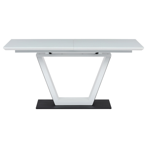 Jídelní stůl rozkládací 160-210x90 cm, mdf HT-D1931 WT