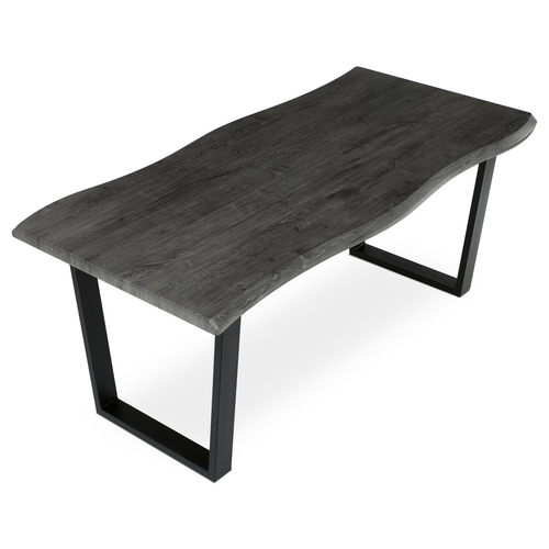 Jídelní stůl 180x90cm, mdf, šedý dub, HT-F4218 GREY