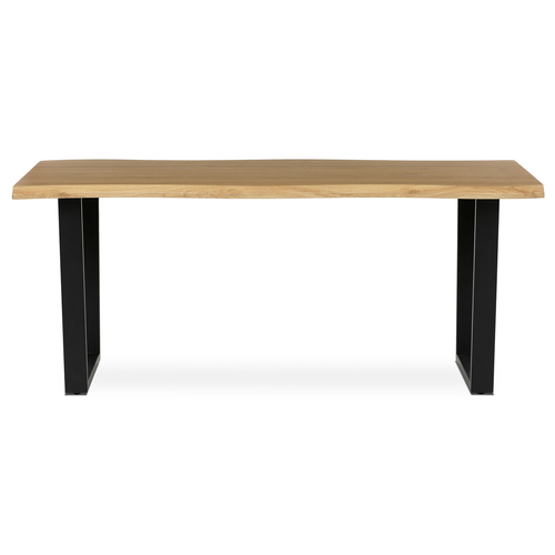 Jídelní stůl 180x90cm, mdf, divoký dub, HT-F4218 OAK