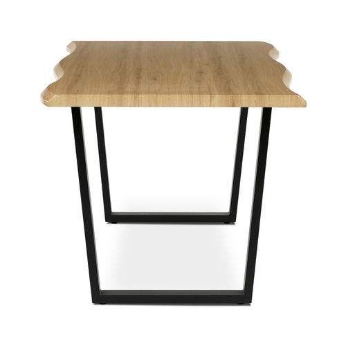 Jídelní stůl 180x90cm, mdf, divoký dub, HT-F4218 OAK