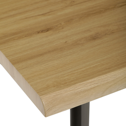 Jídelní stůl 130x80cm, mdf, divoký dub, HT-F4413 OAK
