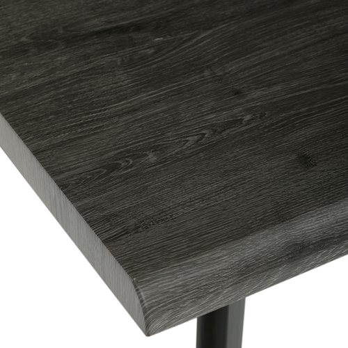 Jídelní stůl 160x90cm, mdf, šedý dub, HT-F4416 GREY