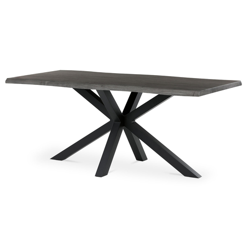 Jídelní stůl 180x90cm, mdf, šedý dub, HT-F4618 GREY