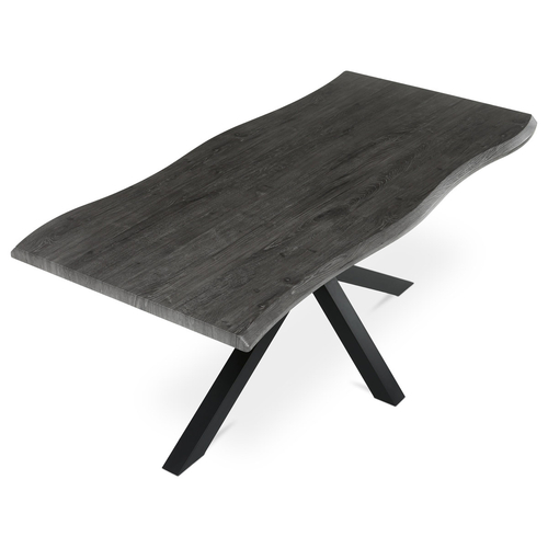 Jídelní stůl 180x90cm, mdf, šedý dub, HT-F4618 GREY