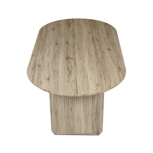 Jídelní stůl 200x100cm, mdf, dub san remo, HT-W1578 SRE