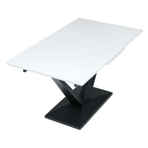 Jídelní stůl rozkládací 140-180x85 cm, mdf HT-W1630 WT