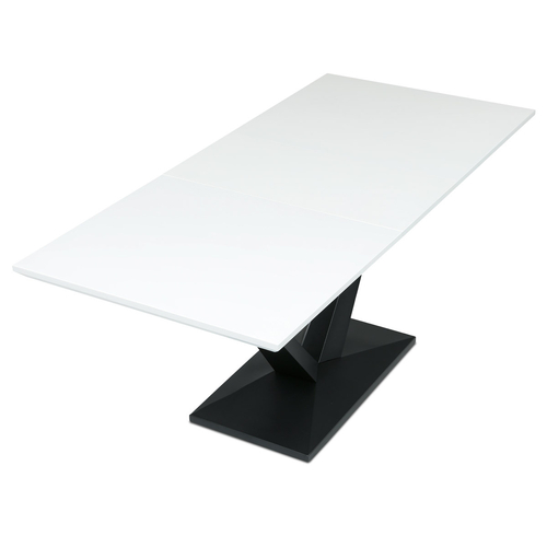 Jídelní stůl rozkládací 140-180x85 cm, mdf HT-W1630 WT