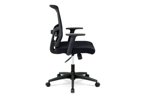 Kancelářská židle, houpací mechanismus, černá síťovina, KA-B1012 BK
