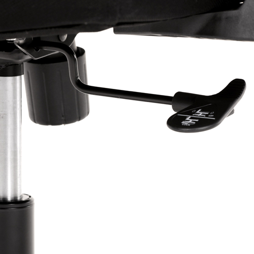Kancelářská židle, houpací mechanismus, černá síťovina, KA-B1025 BK