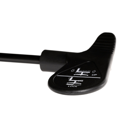 Kancelářská židle, houpací mechanismus, černá síťovina, KA-B1025 BK