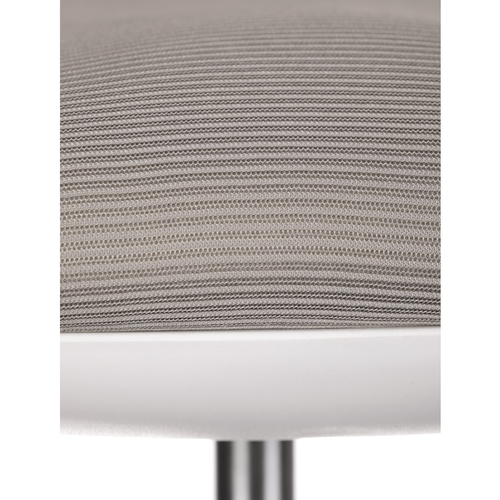 Dětská židle, výškově nastavitelná, šedá síťovina, KA-C806 GREY