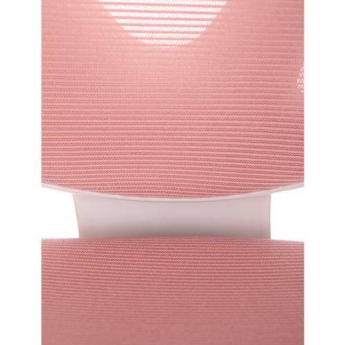 Dětská židle, výškově nastavitelná, růžová síťovina, KA-C806 PINK