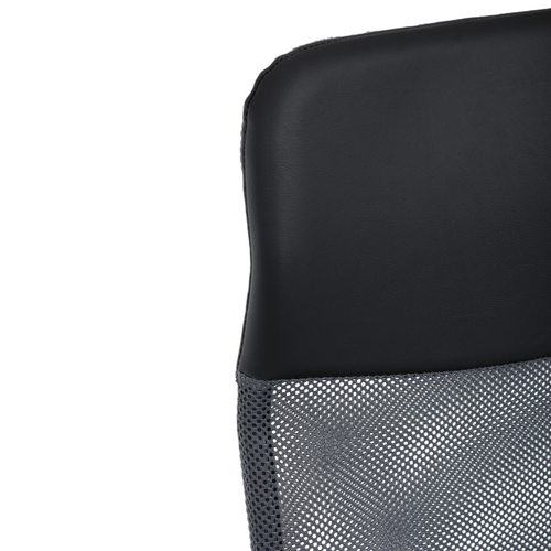 Kancelářská židle, houpací mechanismus, šedá síťovina, KA-E305 GREY