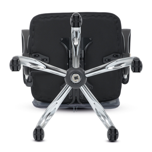 Kancelářská židle, houpací mechanismus, šedá síťovina, KA-E305 GREY
