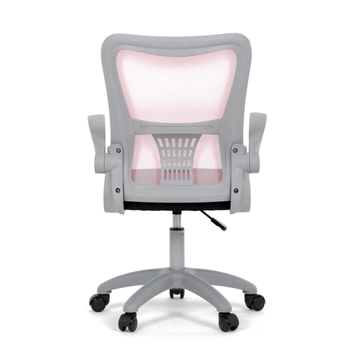 Dětská židle, výškově nastavitelná, růžová síťovina, KA-K2008 PINK