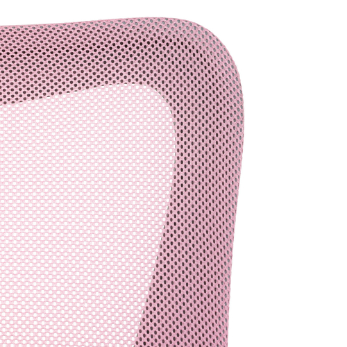 Dětská židle, výškově nastavitelná, růžová síťovina, KA-K2008 PINK