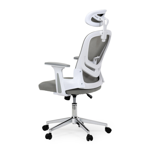 Kancelářská židle, houpací mechanismus, šedá, KA-K2031 GREY