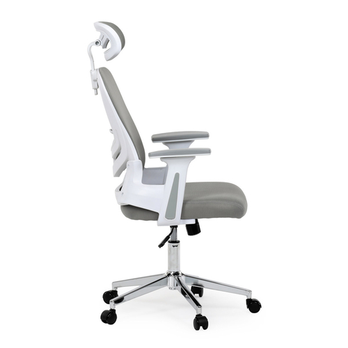 Kancelářská židle, houpací mechanismus, šedá, KA-K2031 GREY