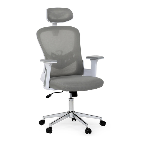 Kancelářská židle, houpací mechanismus, šedá, KA-K2031 GREY