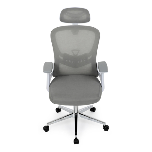 Kancelářská židle, houpací mechanismus, šedá, KA-K2031 GREY