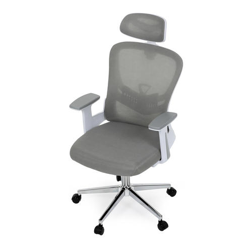 Kancelářská židle, houpací mechanismus, šedá, KA-K2031 GREY