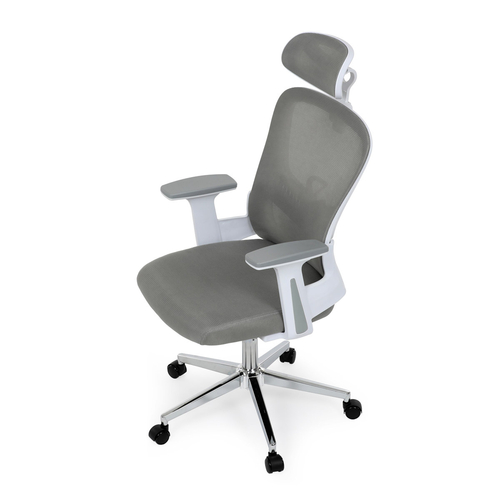 Kancelářská židle, houpací mechanismus, šedá, KA-K2031 GREY