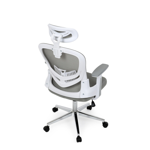 Kancelářská židle, houpací mechanismus, šedá, KA-K2031 GREY