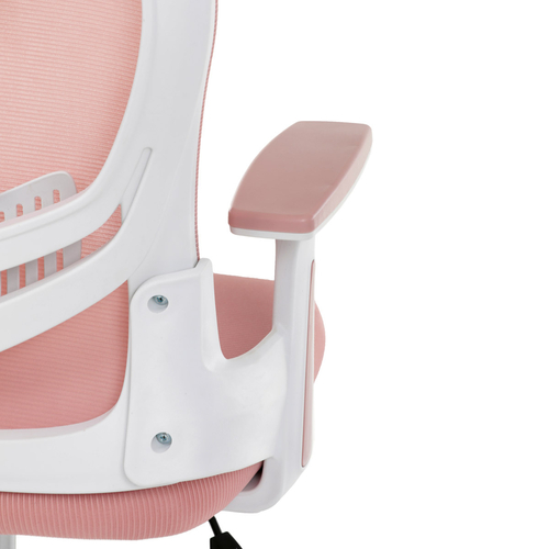 Kancelářská židle, houpací mechanismus, růžová, KA-K2031 PINK