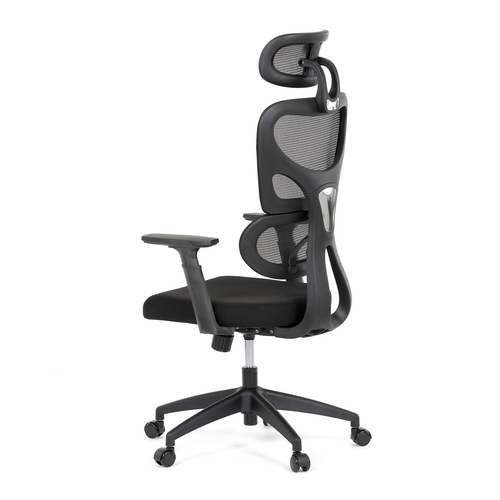 Kancelářská židle, houpací mechanismus, černá, KA-K2080 BK