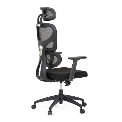 Kancelářská židle, houpací mechanismus, černá, KA-K2080 BK