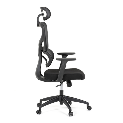 Kancelářská židle, houpací mechanismus, černá, KA-K2080 BK