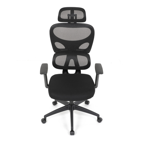 Kancelářská židle, houpací mechanismus, černá, KA-K2080 BK