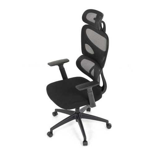 Kancelářská židle, houpací mechanismus, černá, KA-K2080 BK