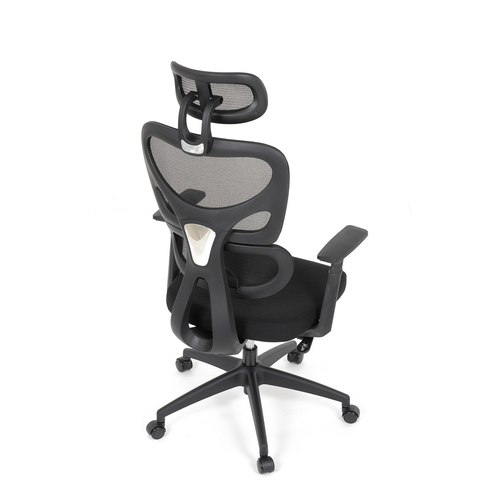 Kancelářská židle, houpací mechanismus, černá, KA-K2080 BK