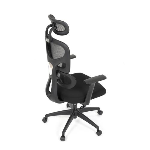 Kancelářská židle, houpací mechanismus, černá, KA-K2080 BK