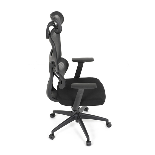 Kancelářská židle, houpací mechanismus, černá, KA-K2080 BK