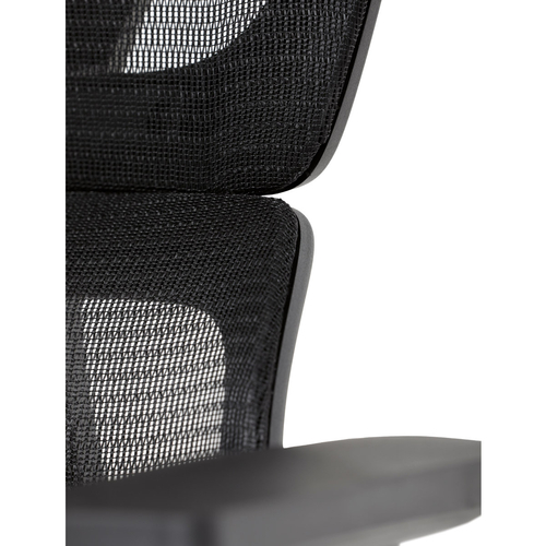 Kancelářská židle, houpací mechanismus, černá, KA-K2080 BK