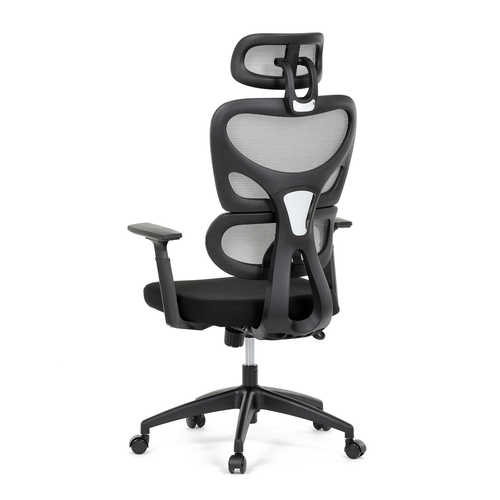 Kancelářská židle, houpací mechanismus, šedá, KA-K2080 GREY