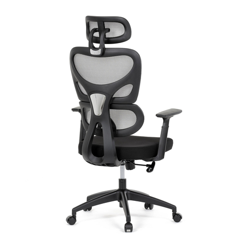 Kancelářská židle, houpací mechanismus, šedá, KA-K2080 GREY