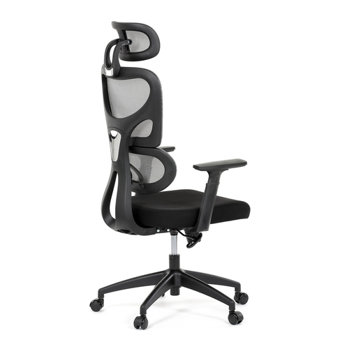 Kancelářská židle, houpací mechanismus, šedá, KA-K2080 GREY
