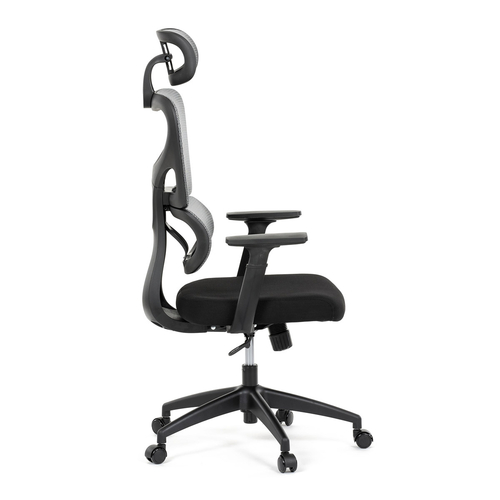 Kancelářská židle, houpací mechanismus, šedá, KA-K2080 GREY