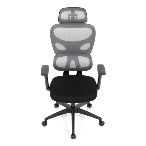 Kancelářská židle, houpací mechanismus, šedá, KA-K2080 GREY