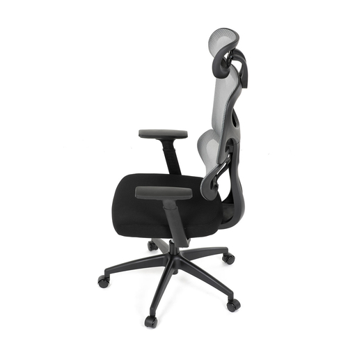 Kancelářská židle, houpací mechanismus, šedá, KA-K2080 GREY