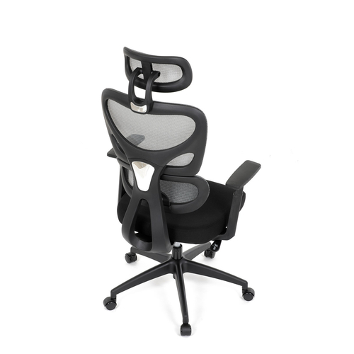 Kancelářská židle, houpací mechanismus, šedá, KA-K2080 GREY