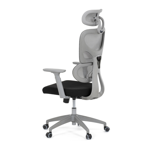 Kancelářská židle, houpací mechanismus, šedá, KA-K2081 GREY