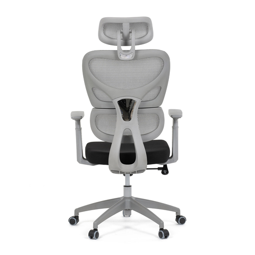 Kancelářská židle, houpací mechanismus, šedá, KA-K2081 GREY